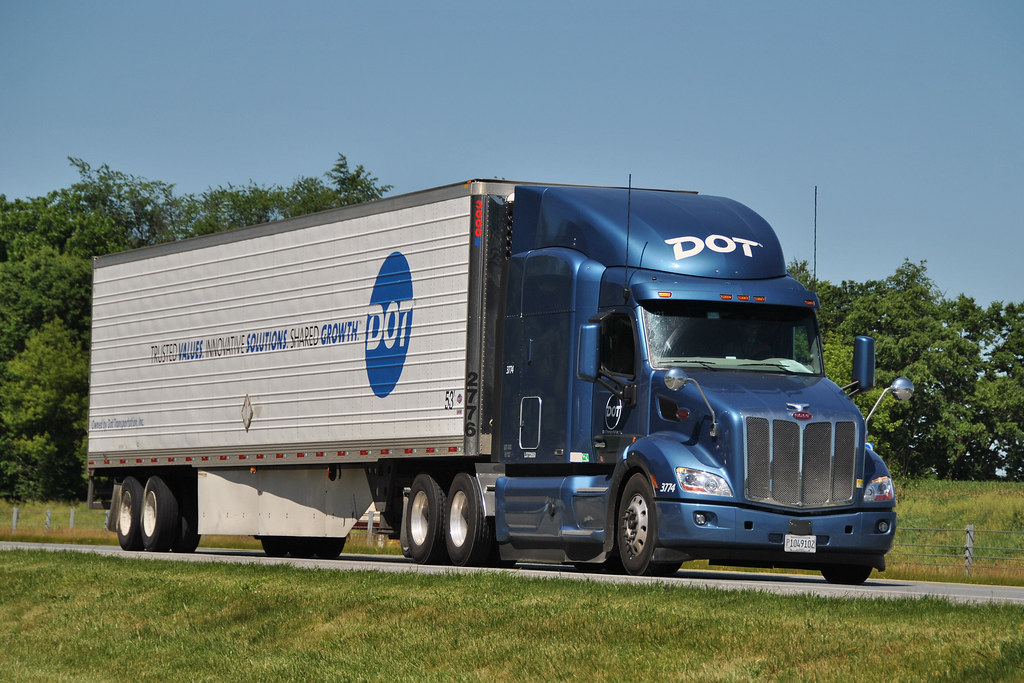 DOT Foods Peterbilt 579 TruckersWithCameras Flickr
