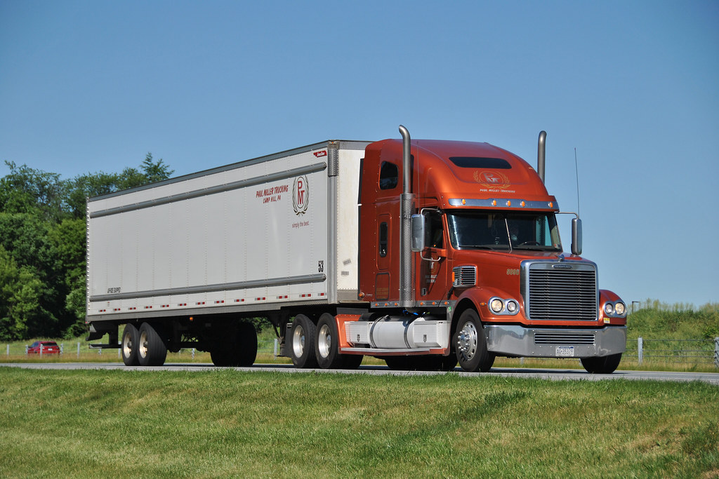 Paul Miller Trucking Freightliner Coronado TruckersWithCameras Flickr