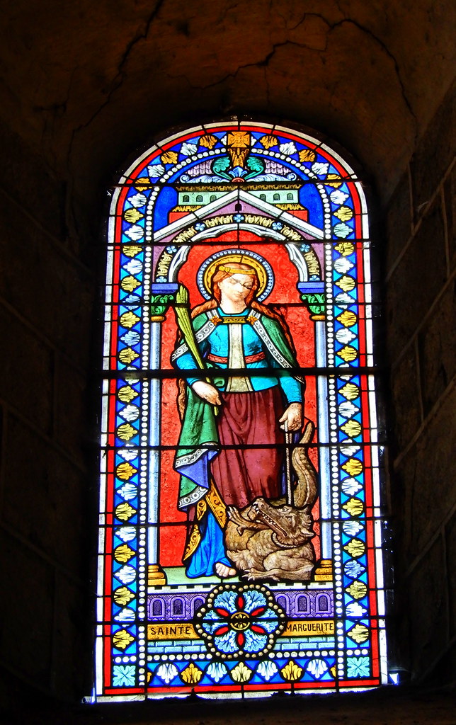 Sainte Marguerite Une sorte de seconde patronne de l'églis… Flickr