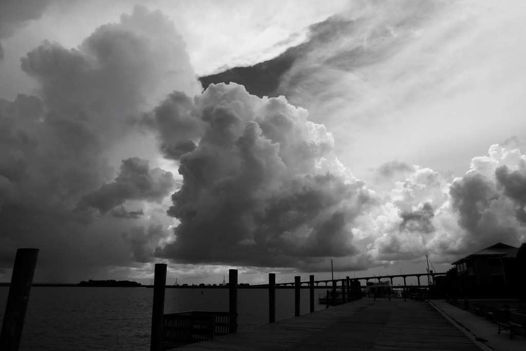 Clouds over Apalachicola Bay Apalachicola, Florida. Flickr