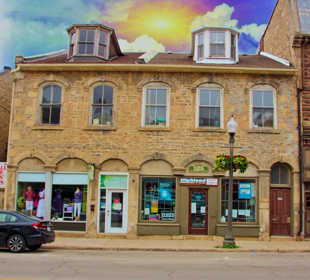 Elora Ontario Gordons Block Building Heritage a photo on Flickriver