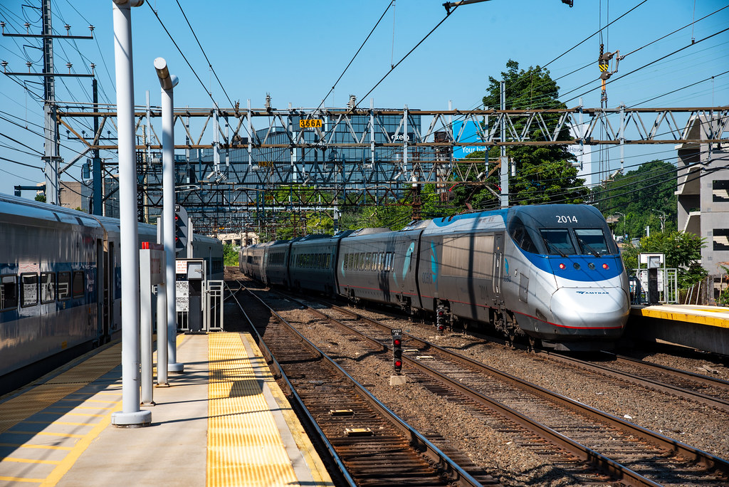 Bye Bye Acela An Amtrak Acela was pulling out of Stamford … Flickr