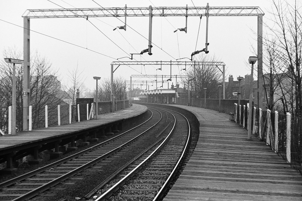 Bruce Grove Station Tottenham 1975 Photo taken at Bruce Gr… Flickr