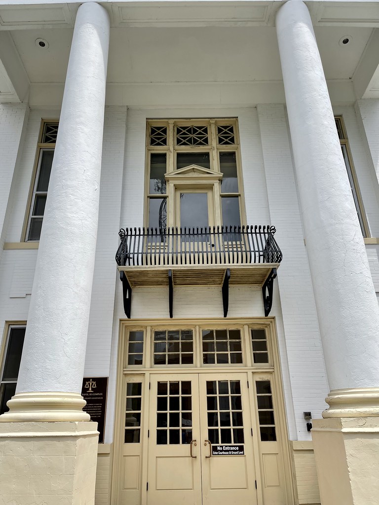 Doorway of Franklin County Courthouse in Rocky Mount, Virg… Flickr