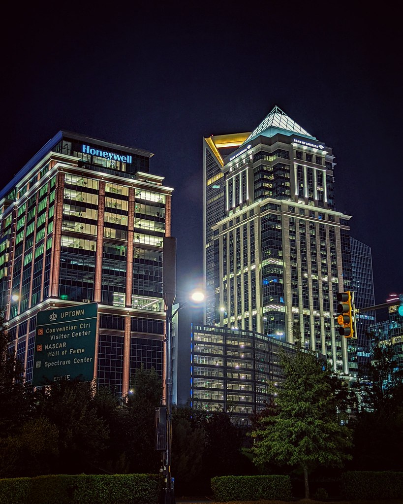 Charlotte Skyline Hunter Hoffman Flickr
