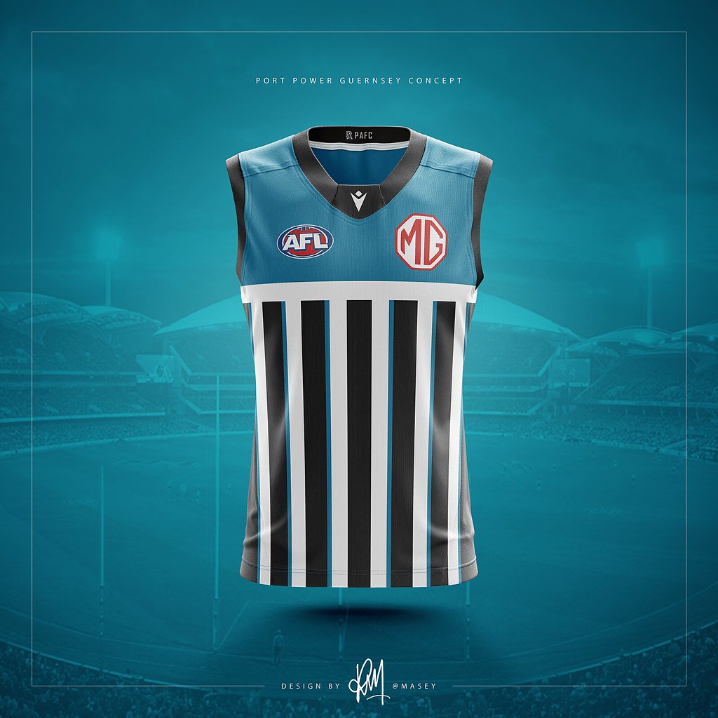 MASEY Dare I weigh in on the Port Adelaide “Prison Bars”...