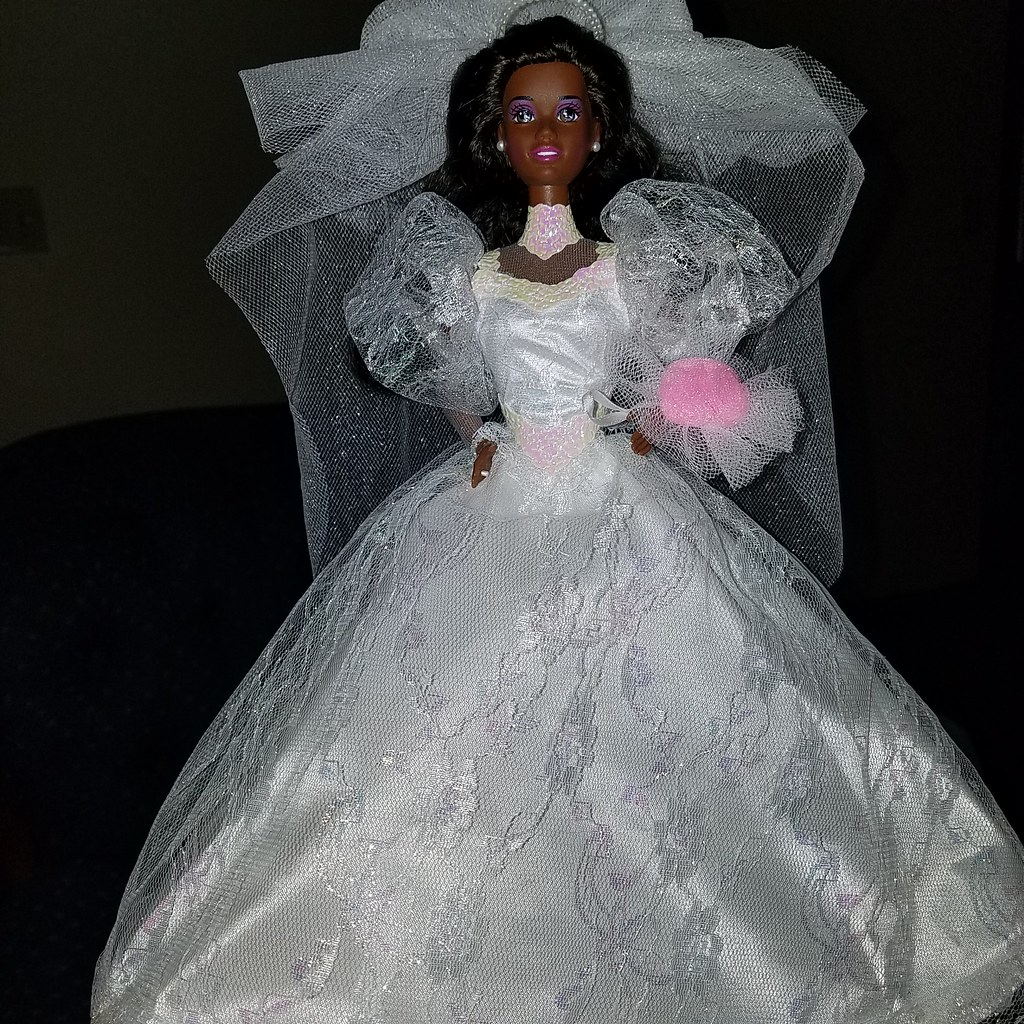 Wedding Fantasy Barbie AA doll. And rare. I'm so … Flickr