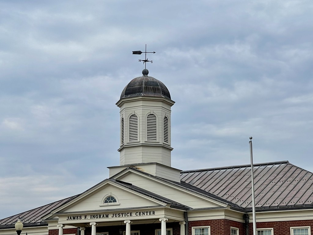 Cupola of Danville City Courthouse in Danville, Virginia. … Flickr