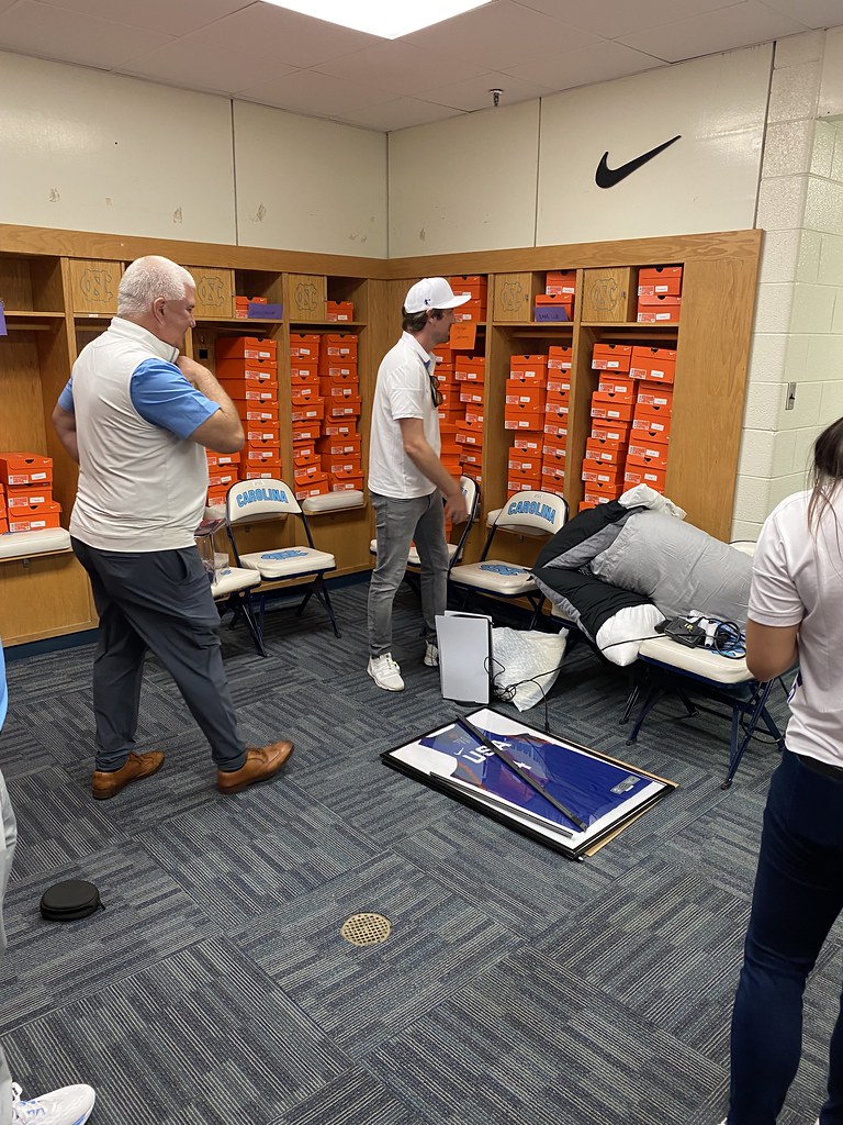 Dean E. Smith Center Locker Room Triangle Sports Commission Flickr