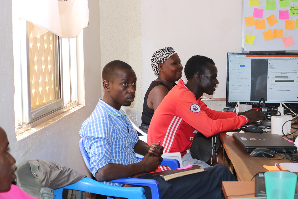 Nishimwe Deo Office team Building session at Humanitarian … Flickr