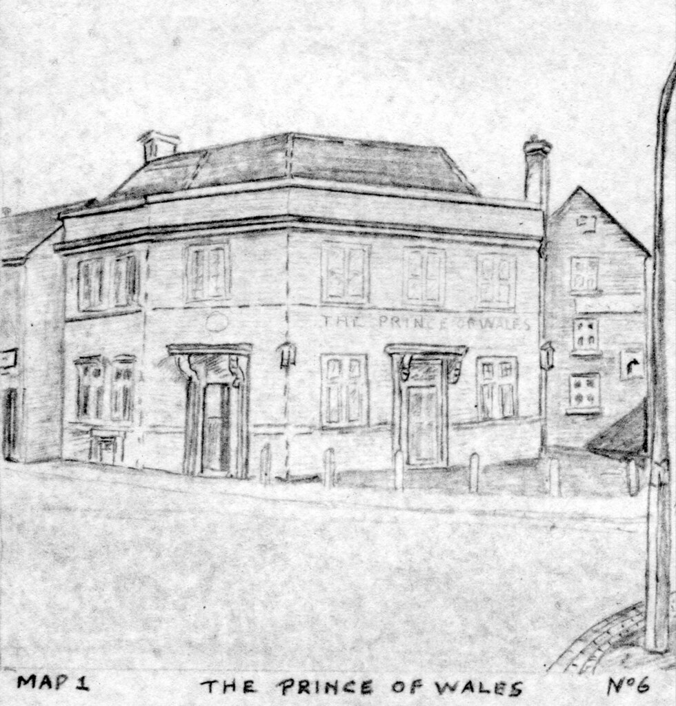 The Prince of Wales Walsall Street, Willenhall. Sketch by … Flickr