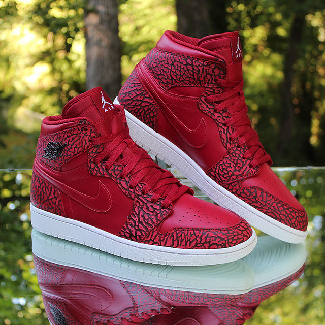 Air Jordan 1 Retro High Red Elephant Size 11.5 Black 83911… Flickr