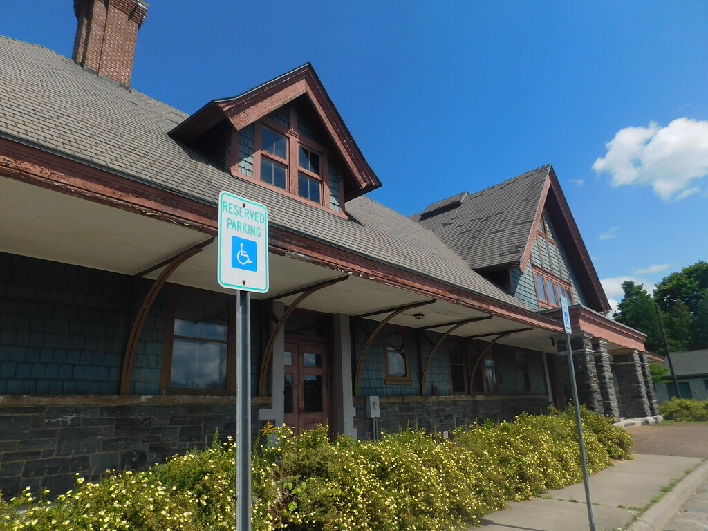 Saranac Lake Station Saranac Lake, New York Adam Moss Flickr
