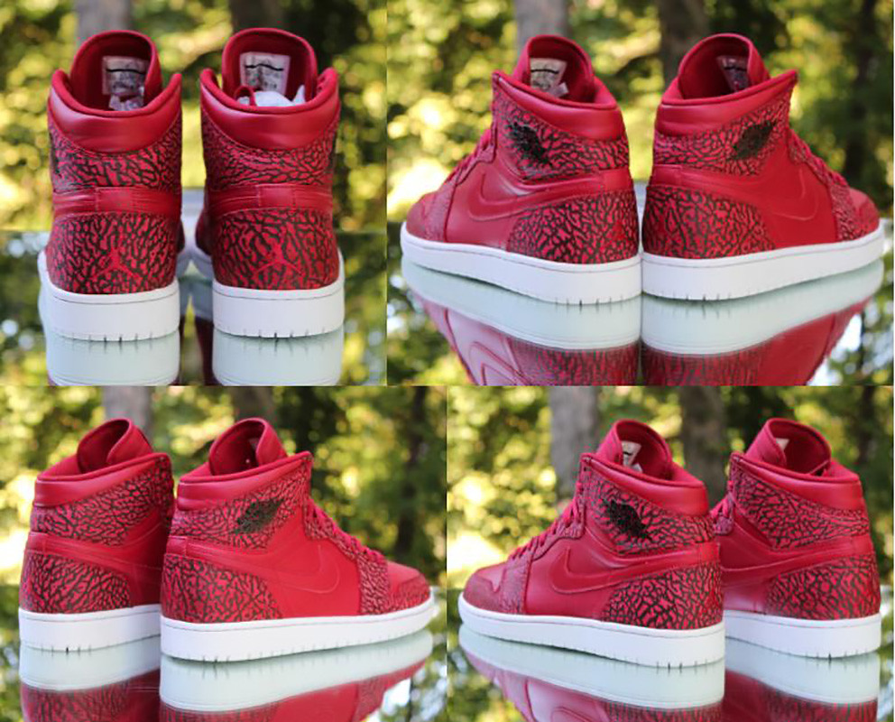 Air Jordan 1 Retro High Red Elephant Size 11.5 Black 83911… Flickr