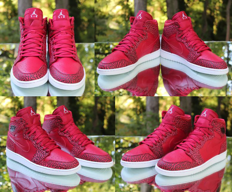 Air Jordan 1 Retro High Red Elephant Size 11.5 Black 83911… Flickr