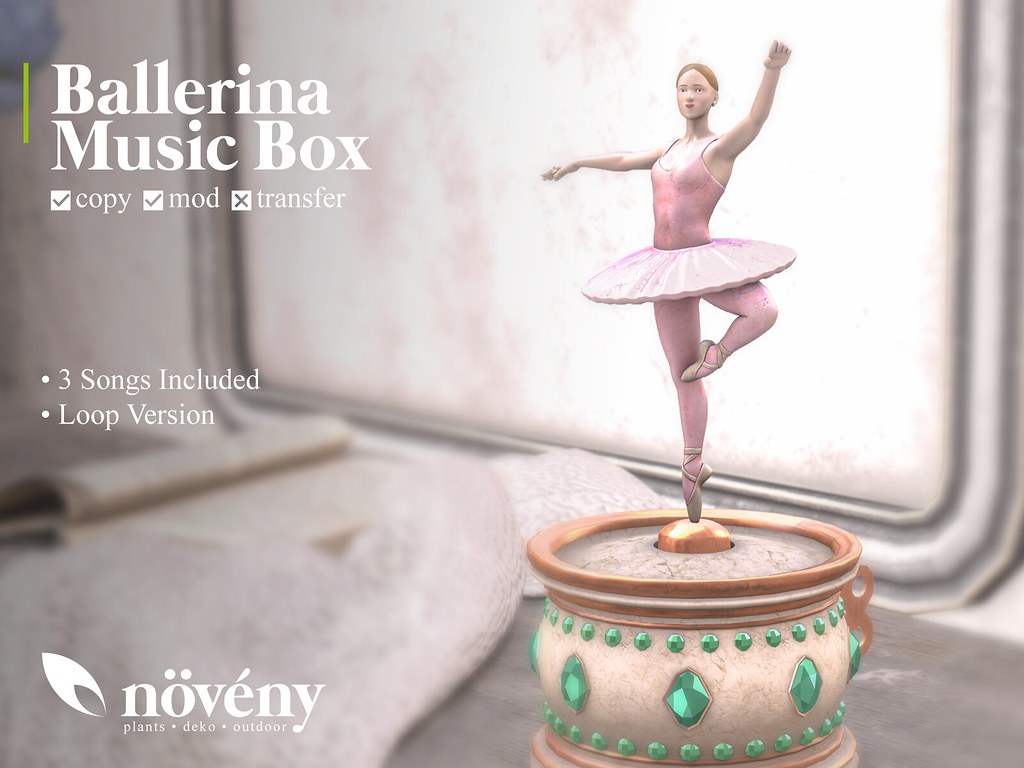 Ballerina Music Box Detailed Ballerina Music Box with 3 so… Flickr