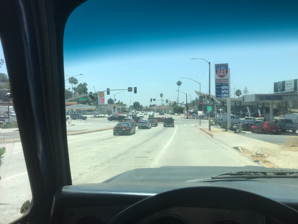 Insanity at La Brea Ave & Slauson Ave South bound on La Br… Flickr