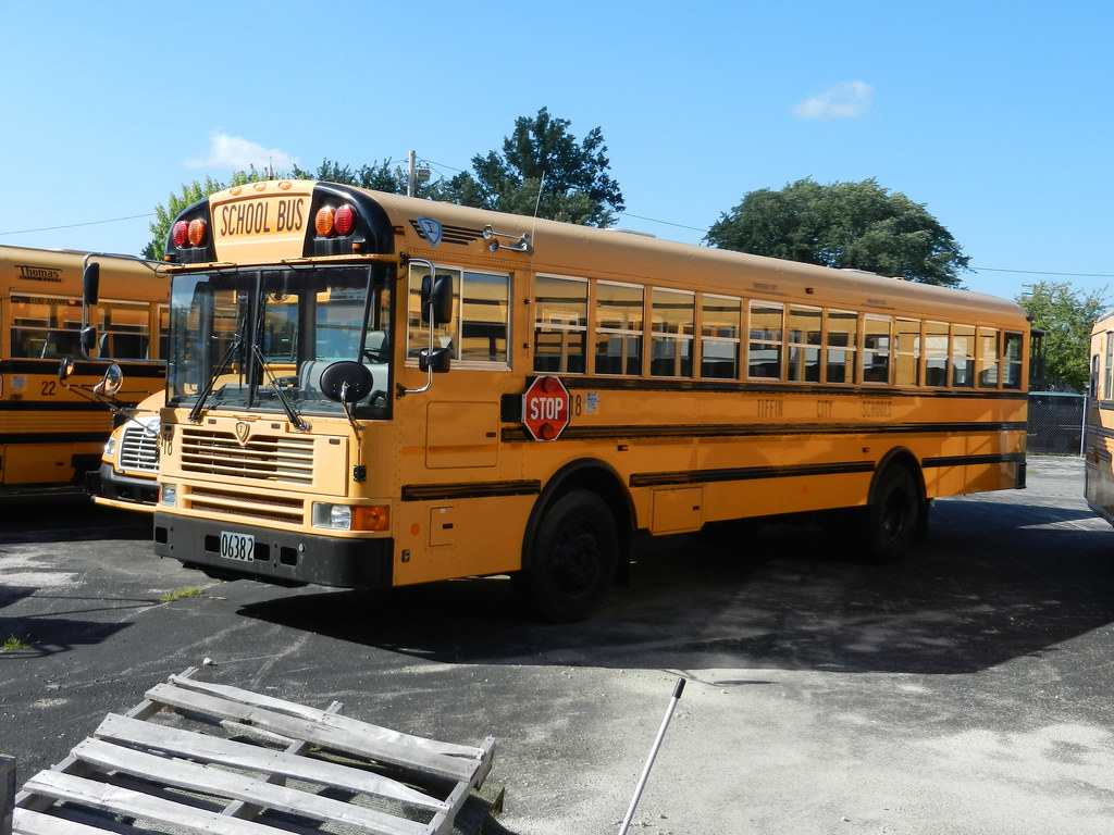 Tiffin City Schools 18 Bus lot Tiffin, OH Cincinnati NKY Buses