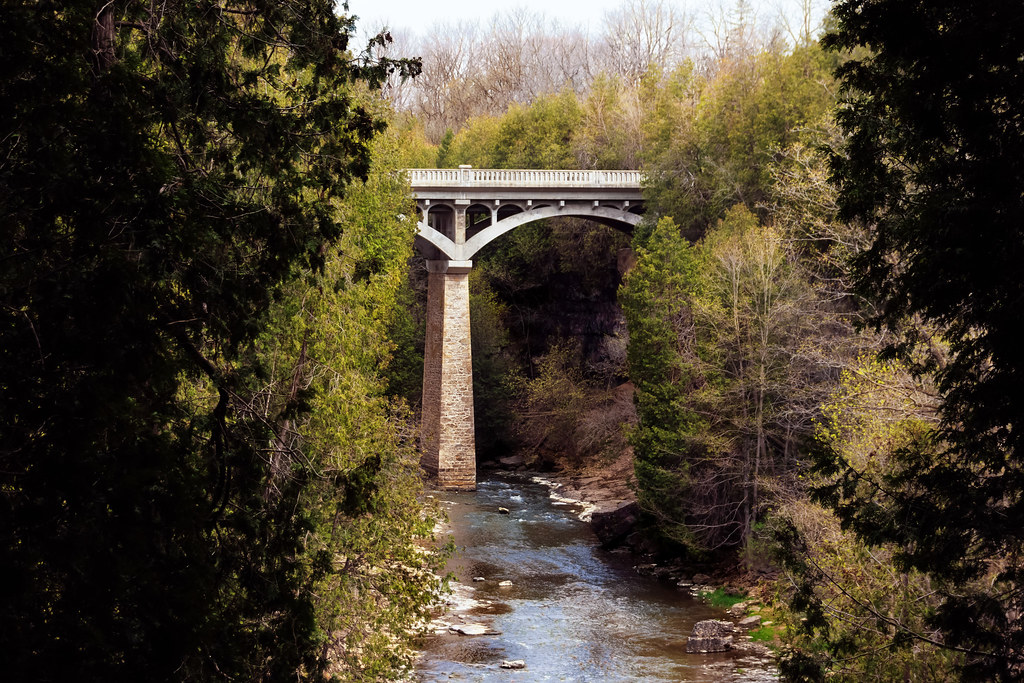 Elora Bridge The David Street Bridge in Elora Sherri Rose Flickr