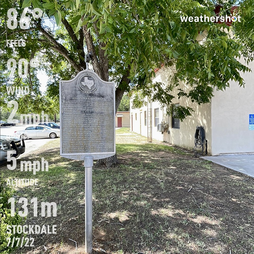 Town Named for Governor F.S. Stockdale visit weather Flickr