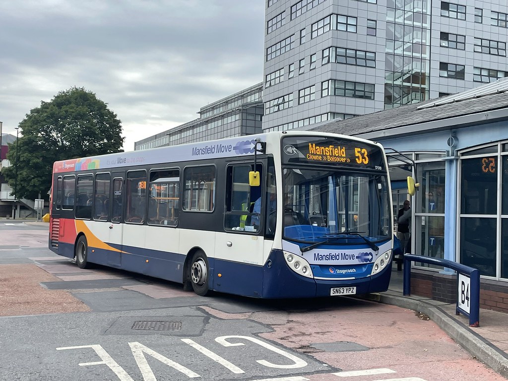 Stagecoach East Midlands "Mansfield Move" 37001 SN63YPZ Flickr