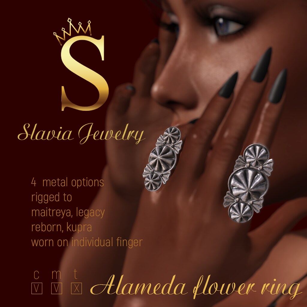 ALAMEDA flower ring From 1330 August 2022 Exclusively I… Flickr