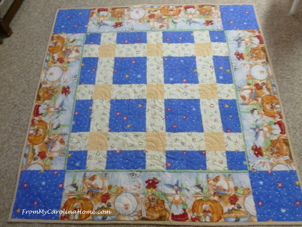 Mother Goose Quilt Carole at From My