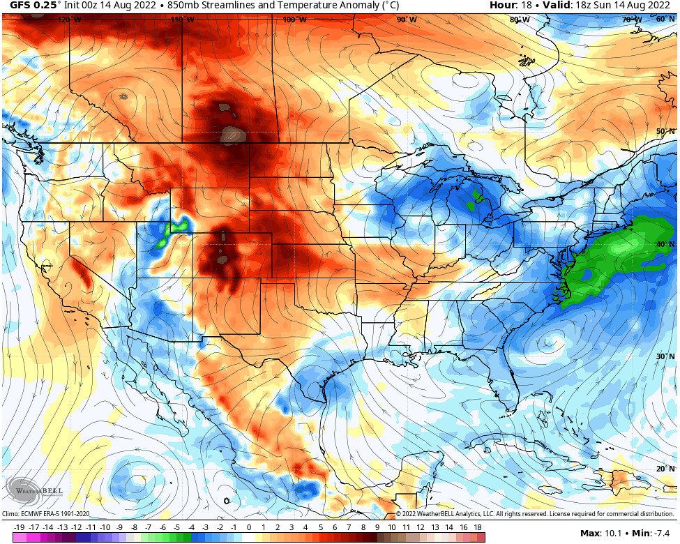 Drier, Warm through MidWeek, a Tad Cooler and Wetter to Close out the