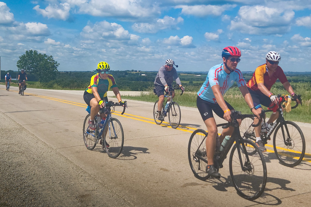 RAGBRAI 2022 Day 7 West Union to Lansing 65.4 miles & 2,… Flickr