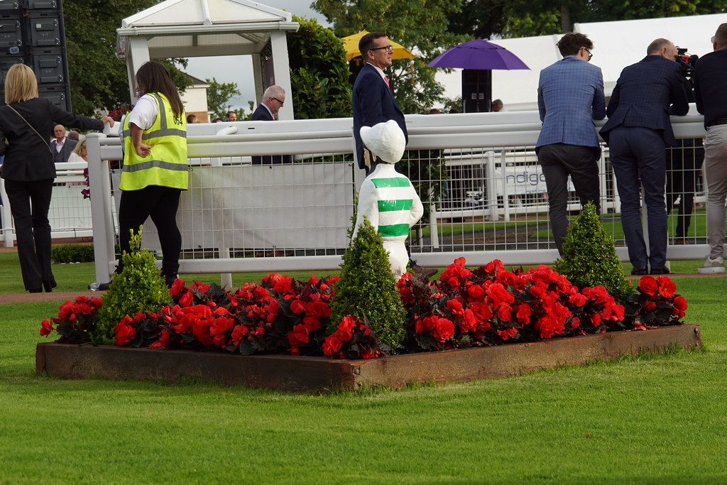 'Lawn Jockey' Every year the Lawn Jockey at Hamilton Park … Flickr