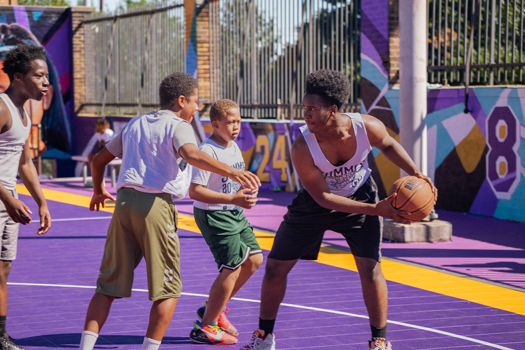 22.08.12 Summer Basketball Camp Press Event at Tustin Playground Flickr
