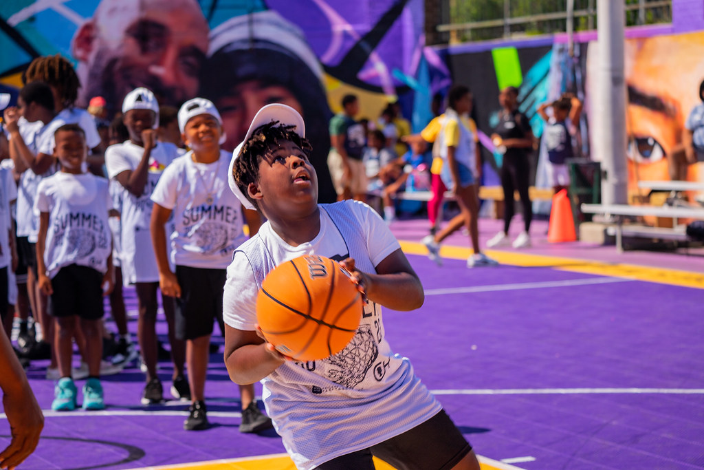 22.08.12 Summer Basketball Camp at Tustin Playground Flickr
