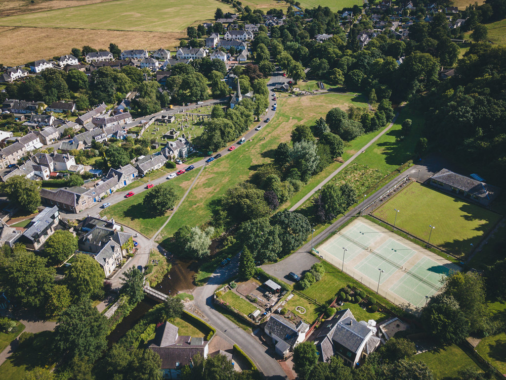 West Linton, Scottish Borders Drone photography. Scotland.… Flickr