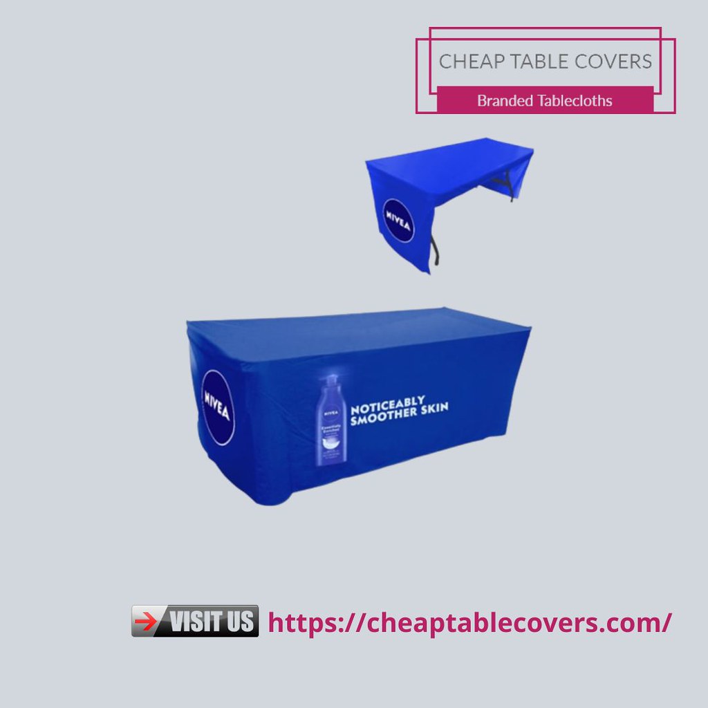 Custom Logo Printed Tablecloths For Trade Shows USA Flickr