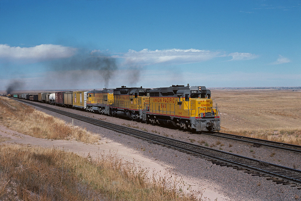 UP, Speer, Wyoming, 1977 Union Pacific Railroad Flickr