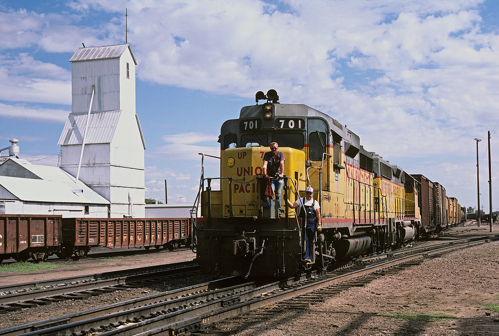 UP, La Salle, Colorado, 1986 Union Pacific Railroad Flickr