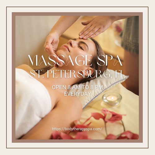 Massage spa St. Petersburg, FL Massage is the practice of … Flickr