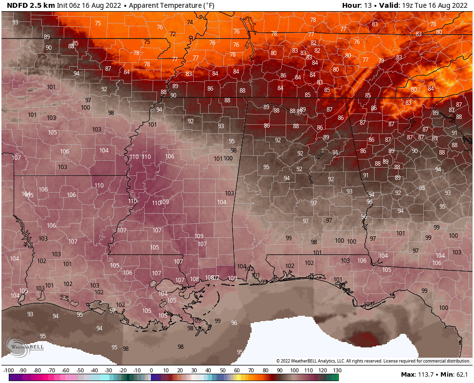Heat, Humidity to Continue Through Wednesday, Cooler and Wetter Through