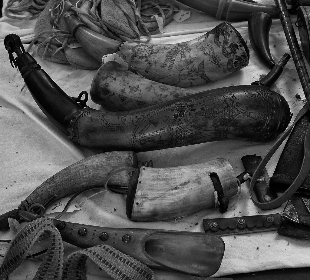 Powder Horns Antique powder horn collection circa 1776 arbyreed