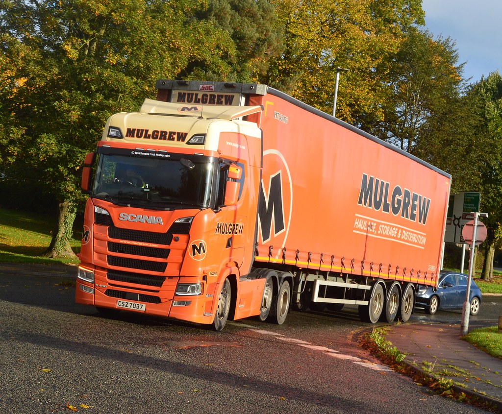 Mulgrew Haulage CSZ 7037 (N. Ireland) At Welshpool Flickr
