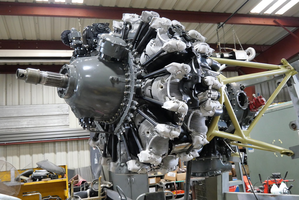 Restored Pratt & Whitney R-2800 Double Wasp Engine | Flickr