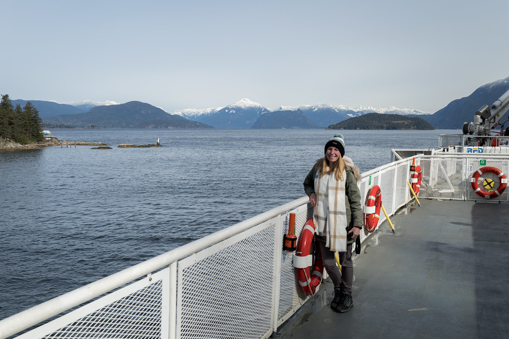 Lizzy on the Horseshoe Bay to Nanaimo ferry Horseshoe Ba… Flickr