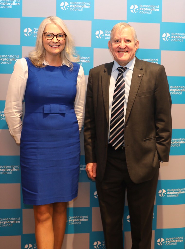 Qld Exploration Council (QEC) Chair Kim Wainwright and Qld… Flickr