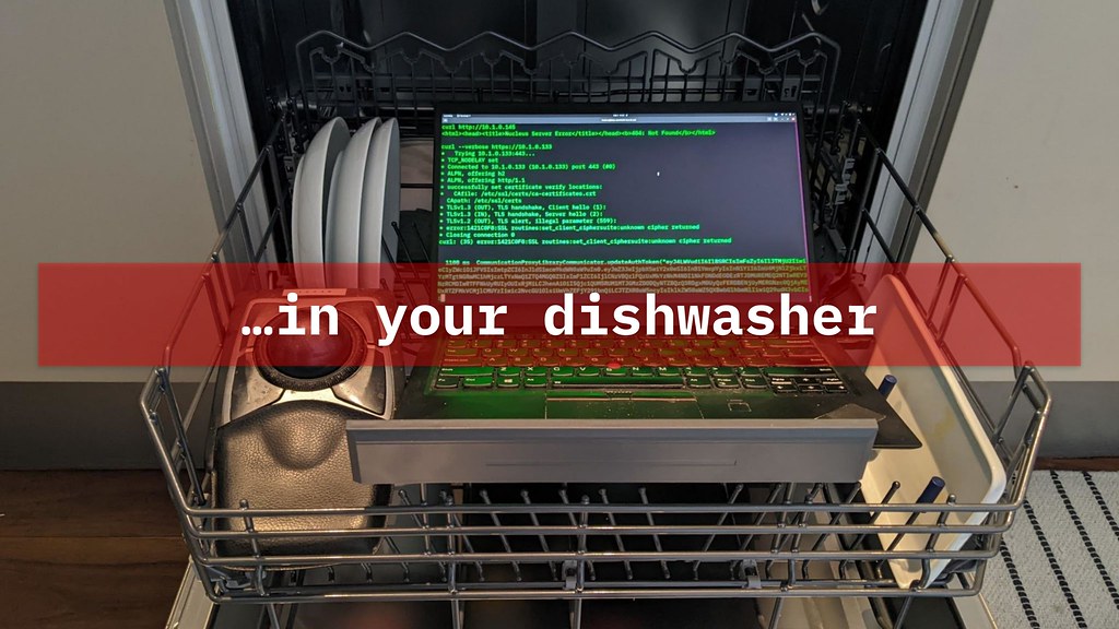 Hacking your dishwasher (or Cloudless HomeConnect Appliances) Trammell Hudson's Projects