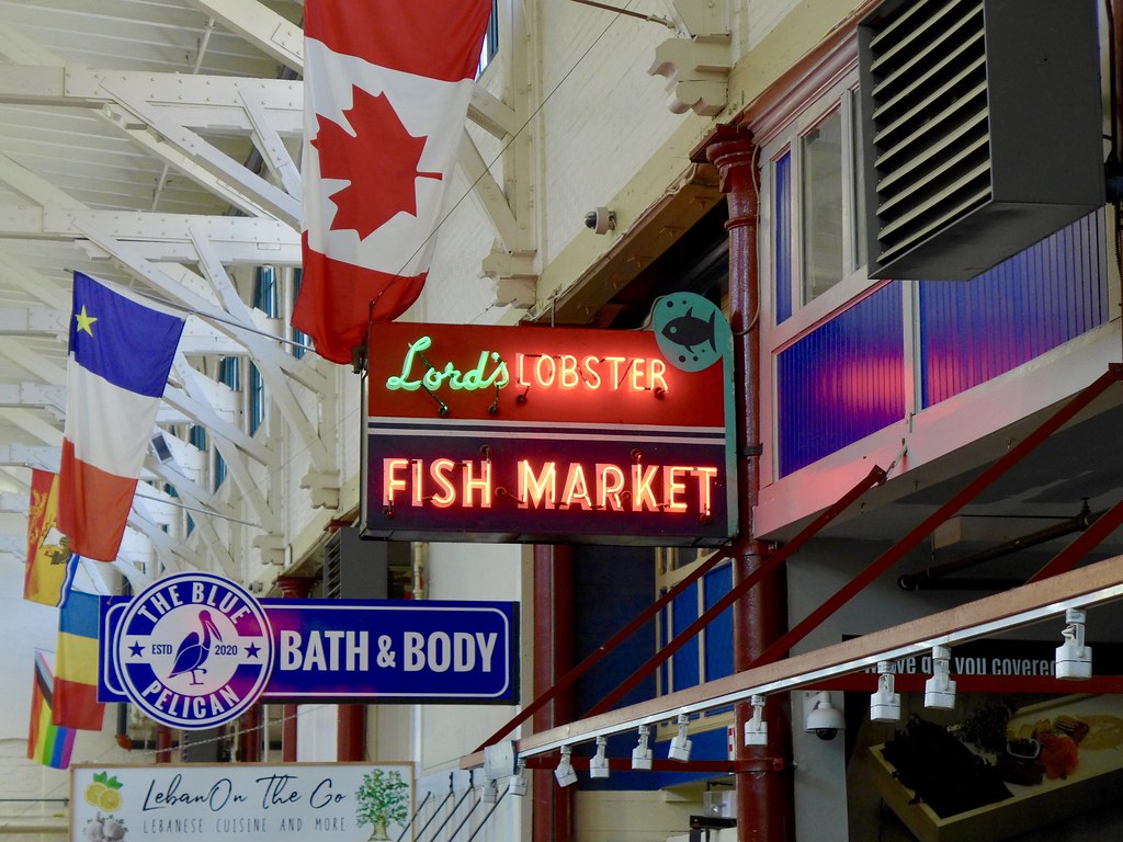 Saint John New Brunswick City Market interior C E Steer Flickr