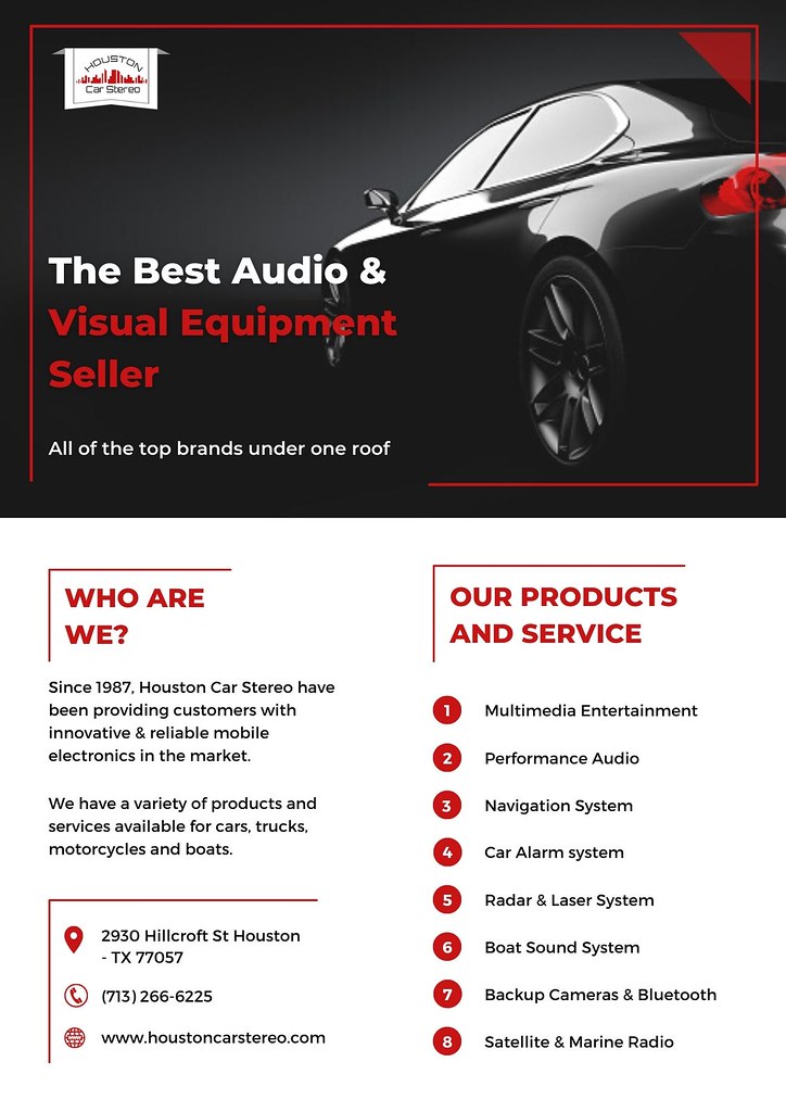 Car Stereo Repair Houston It is very important to choose t… Flickr