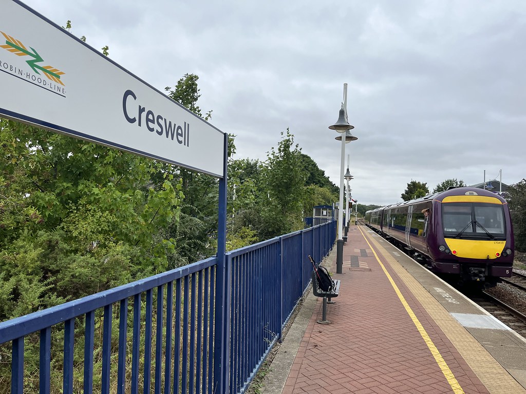 Creswell Railway Station Creswell opened 1 June 1875 (Midl… Flickr