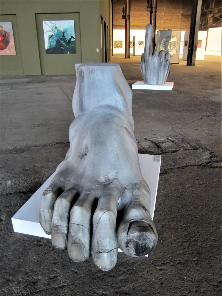 Sasha Serber 'Palm and Foot of the Last Roman Imperator' Flickr