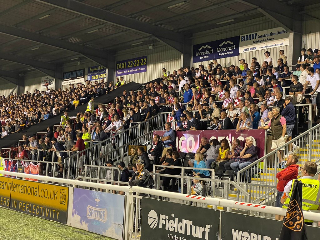 maidstone away seats alan merson Flickr