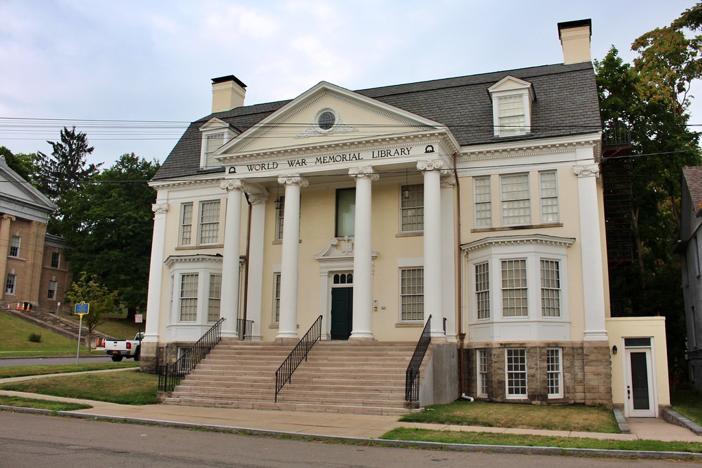 NY Corning World War Memorial Library a photo on Flickriver